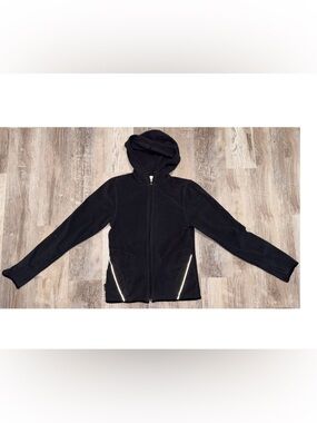 Women's ADIDAS Fleece Hooded Jacket Size Medium